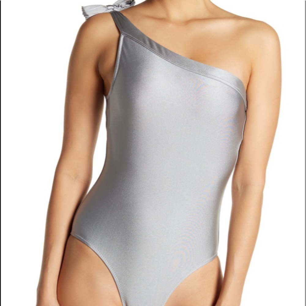 New with tags silver swim suit
